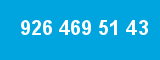 926 469 51 43
